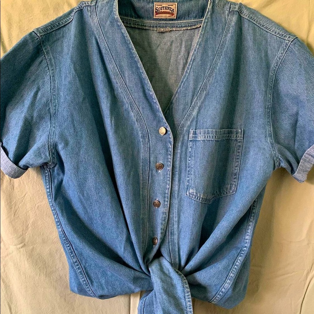 Jean Jersey Top